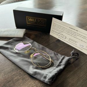Savile Row 14K Gold Eyeglass Frames